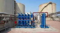 Vue 4 — Système de filtration de précision sur skid pour chaîne d'approvisionnement carburant JY-DX40
