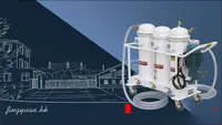 Vue 1 — Unité de filtration de précision pour épuration d'huile lubrifiante industrielle JY-H330